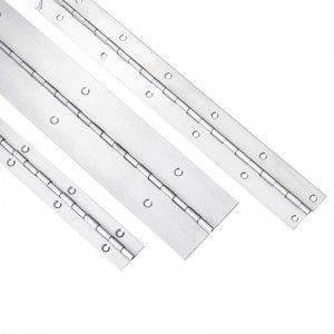 hinge fada saincheaptha 201n304n tiús 0.8mm cruach dhosmálta pianó tiubh pianó hinge comh -aireachta leanúnach hinge pianó comh -aireachta leanúnach